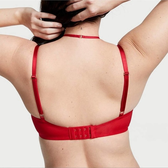 Victoria's secret bra 32D. Lipstick red. Christmas, Santa Baby! Halter n… - Picture 2 of 9